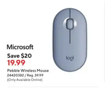 Staples Logitech pebble wireless mouse offer
