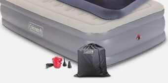 Canadian Tire Coleman twin double-high air bed with pump offer