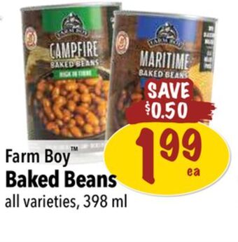 Farm Boy Farm boy™ baked beans offer