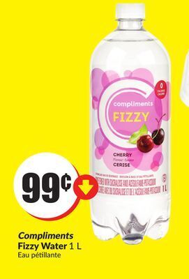 FreshCo Compliments fizzy water 1 l offer