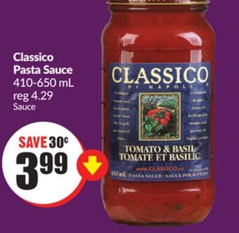 Chalo FreshCo Classico pasta sauce 410-650 ml offer
