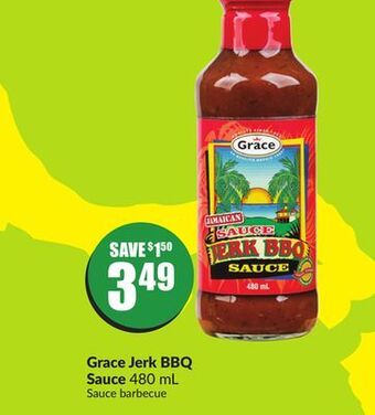 FreshCo Grace jerk bbq sauce 480 ml offer