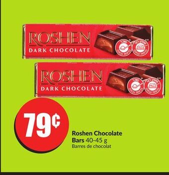 Chalo FreshCo Roshen chocolate bars 40-45 g offer
