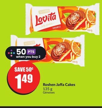 Chalo FreshCo Roshen jaffa cakes 135 g offer