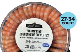 Giant Tiger Ocean jewel shrimp ring offer