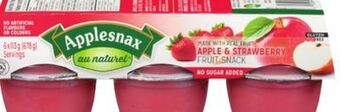 Giant Tiger Applesnax apple sauce offer