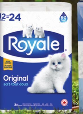 Giant Tiger Royale original bathroom tissue offer