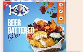 Giant Tiger High liner frozen fish fillets offer