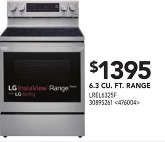 RONA 6.3 cu.ft. range offer