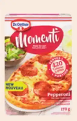Giant Tiger Dr. oetker momenti pizza offer