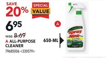 RONA All-purpose cleaner offer