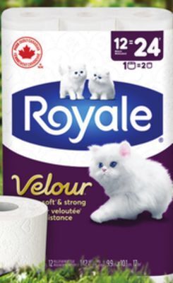 Giant Tiger Royale velour bathroom tissue offer