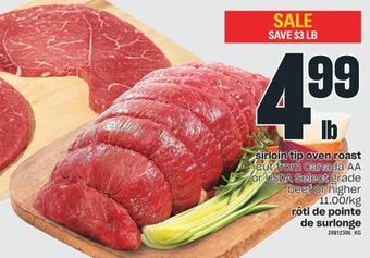 Valu-mart Rôti de pointe de surlonge offer