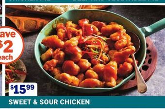 M & M Food Market Sweet & sour chicken offer