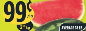 Marché Adonis Cut watermelon offer