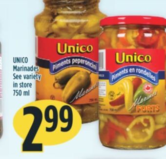 Marché Adonis Unico marinades offer
