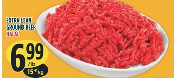 Marché Adonis Extra lean ground beef halal offer
