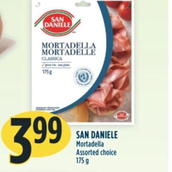 Marché Adonis San daniele mortadella offer