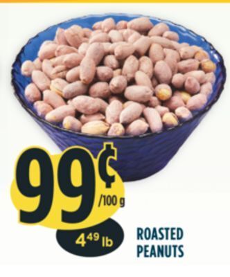 Marché Adonis Roasted peanuts offer