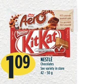 Marché Adonis Nestlé chocolates offer