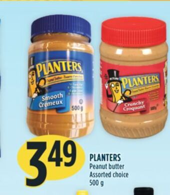 Marché Adonis Planters peanut butter offer