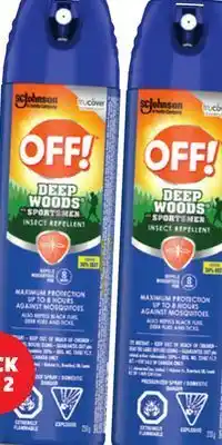 Home Hardware Deep woods® insect repellent pack offer