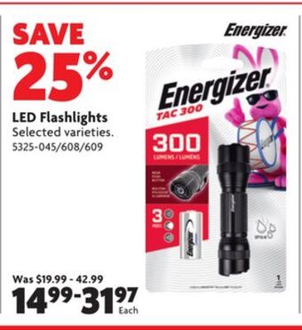 Home Hardware Led flashlights offer