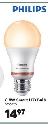 Home Hardware 8.8w smart led bulb offer