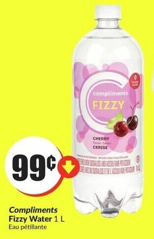 FreshCo Compliments Fizzy Water 1 L offer