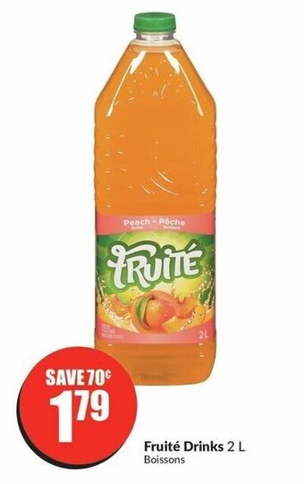 FreshCo Fruité Drinks 2 L offer