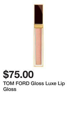 Sephora Tom ford gloss luxe lip gloss offer