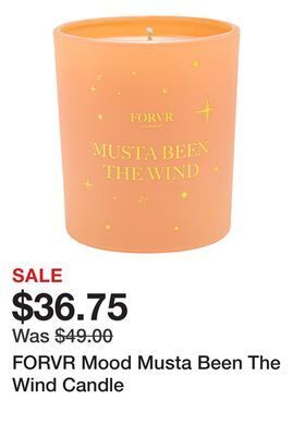 Sephora Forvr mood musta been the wind candle offer