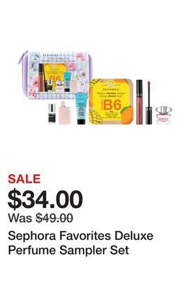 Sephora Sephora favorites deluxe perfume sampler set offer