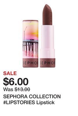 Sephora Sephora collection #lipstories lipstick offer