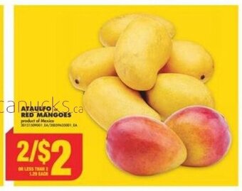 No Frills ATAULFO or RED MANGOES offer