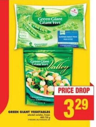 No Frills GREEN GIANT VEGETABLES offer