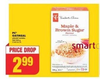 No Frills PC OATMEAL offer