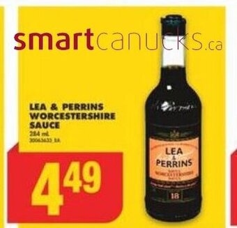 No Frills LEA & PERRINS WORCESTERSHIRE SAUCE offer
