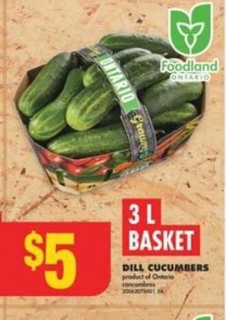No Frills DILL CUCUMBERS offer