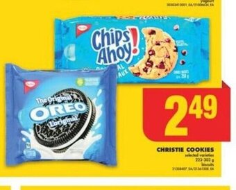 No Frills CHRISTIE COOKIES offer
