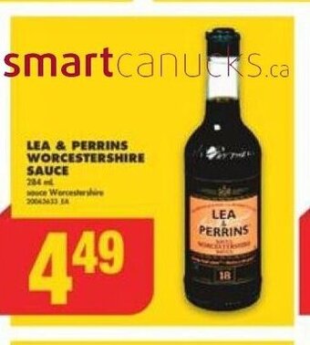 No Frills LEA & PERRINS WORCESTERSHIRE SAUCE offer
