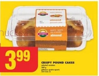 No Frills CRISPY POUND CAKES offer
