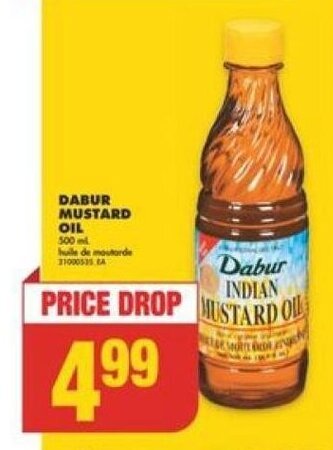 No Frills DABUR MUSTARD OIL offer