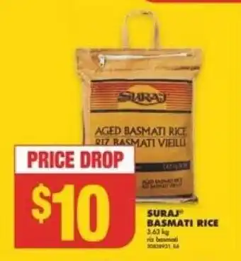 No Frills SURAJ BASMATI RICE offer