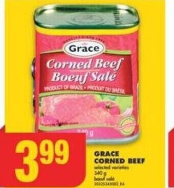 No Frills GRACE CORNED BEEF offer