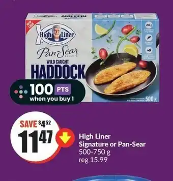 FreshCo High Liner Signature or Pan-Sear 500-750 g offer