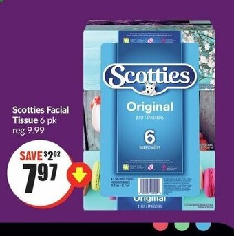 FreshCo Scotties Facial Tissue offer