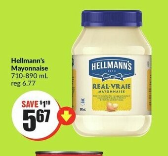 FreshCo Hellmann's Mayonnaise offer