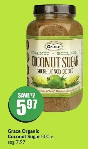 FreshCo Grace Organic Coconut Sugar 500 g offer