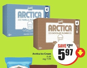 FreshCo Arctica Ice Cream 6 pk offer